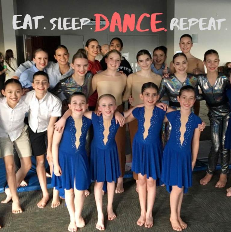 Eat sleep dance repeat 768x770