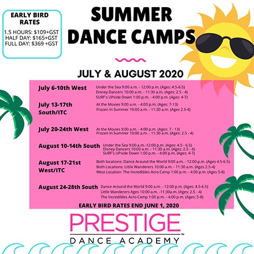 Dance classes in Calgary SW and SE | Prestige Dance Studio